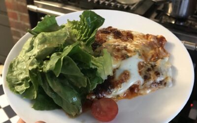 Chard Lasagna, a thing of great beauty…